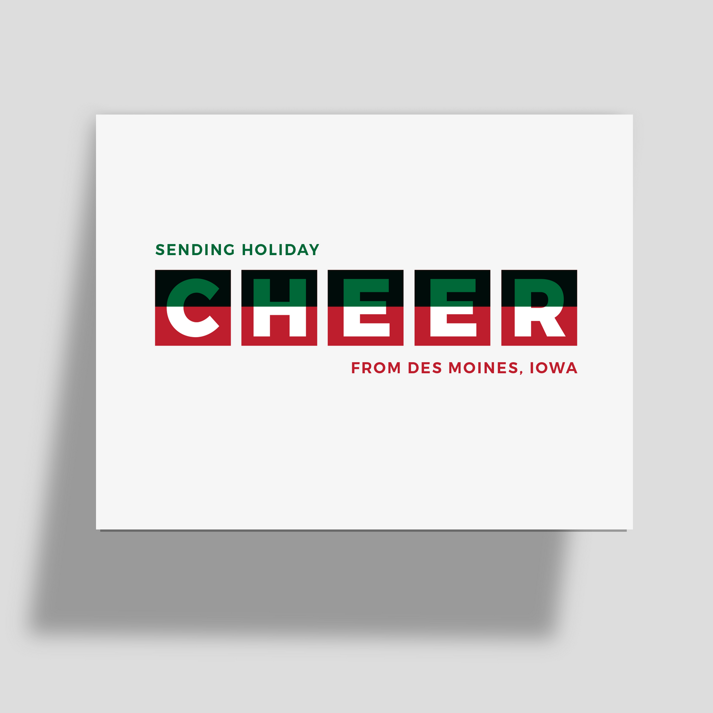 Cheer Greeting Card