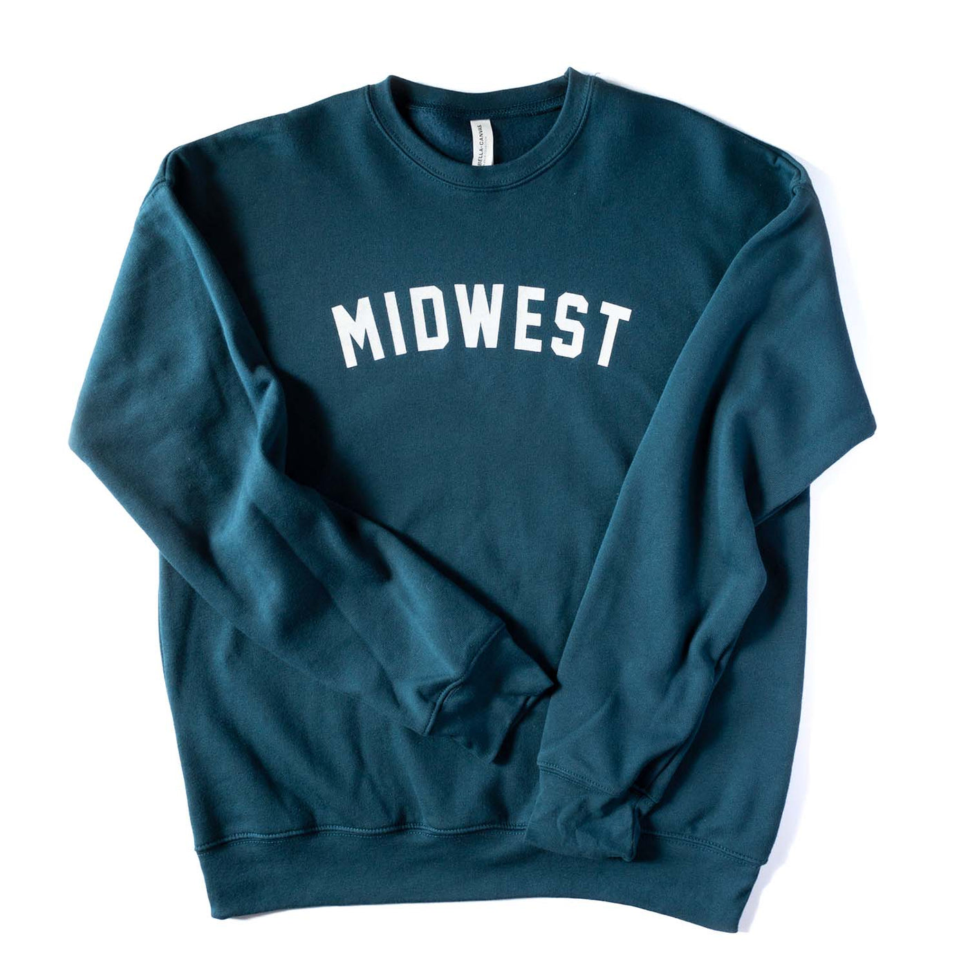 Midwest Block Sweatshirt - Dark Teal