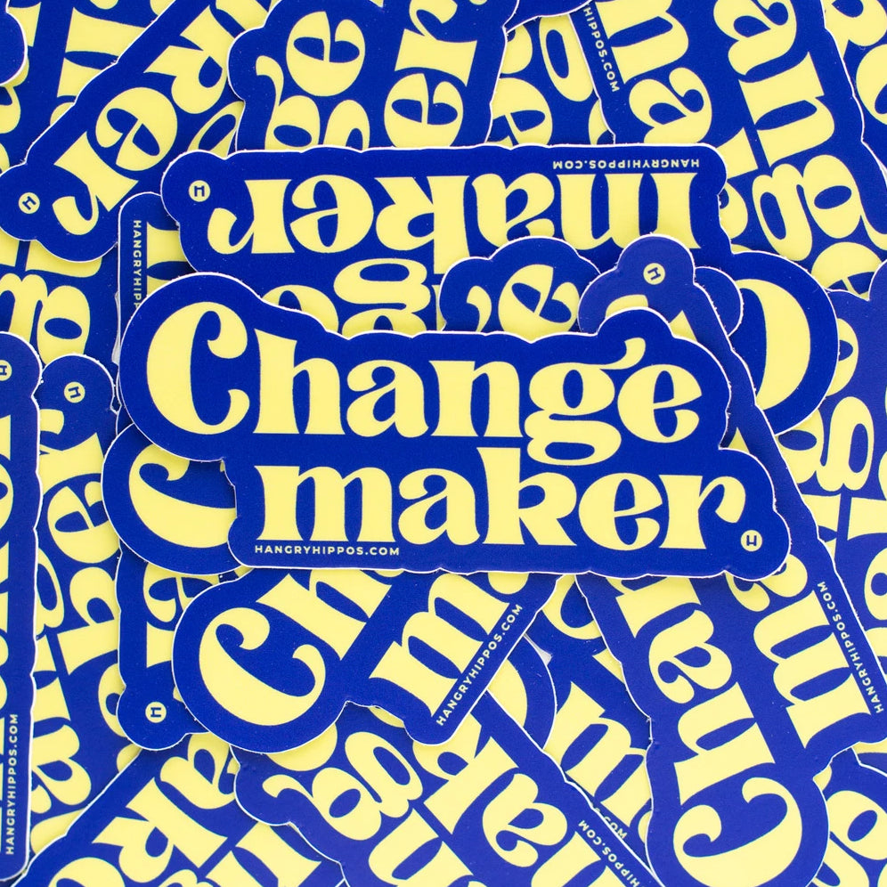Changemaker Sticker