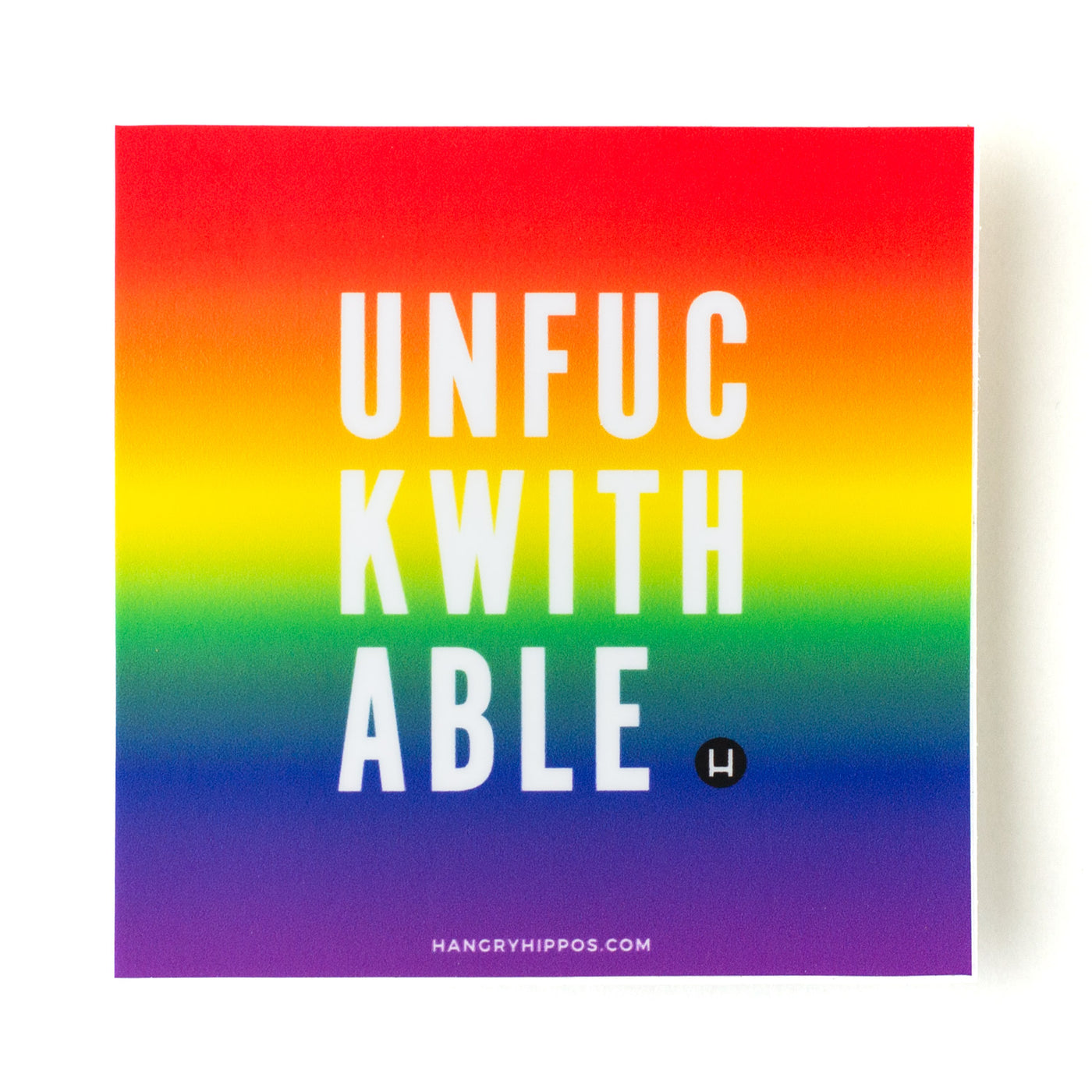 Unf*ckwithable Sticker
